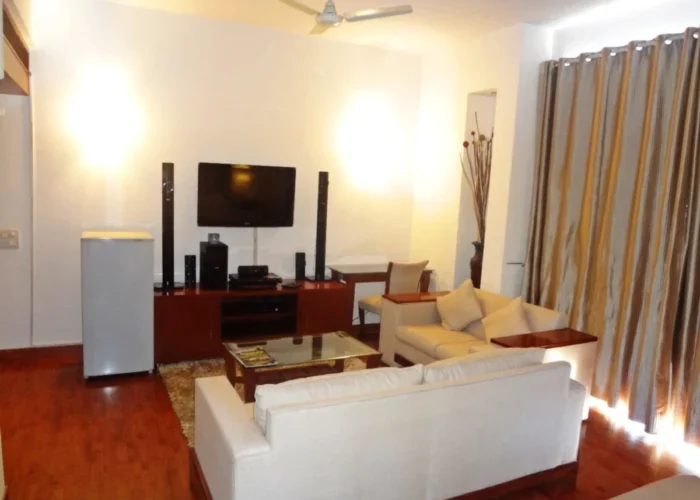 Living area of the best studio apartments in Gurgaon